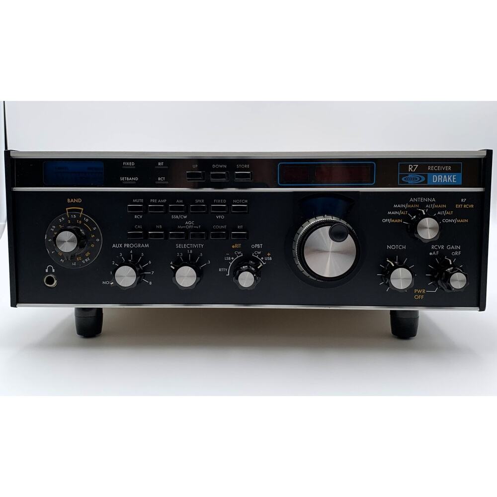 Drake R7 HF Ham Radio Communications Receiver Boxed Manuals Early Production #